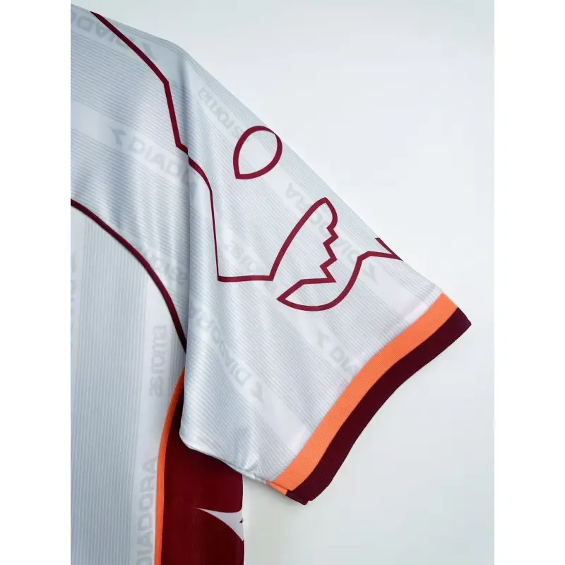 Camiseta AS Roma 1999/00 Away Retro Blanco