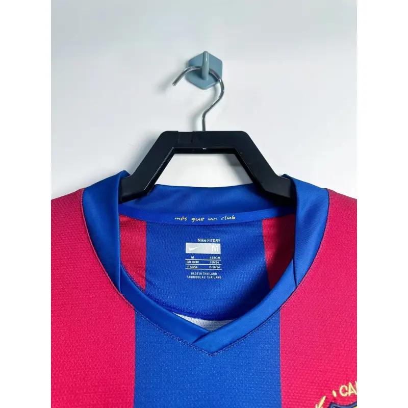 Camiseta Barcelona 2007/08 Home Retro ML Rojo/Azul