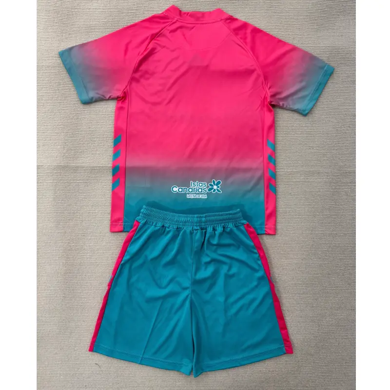 Camiseta CD Tenerife 2025/2026 Third Rosa/Azul Niño Kit