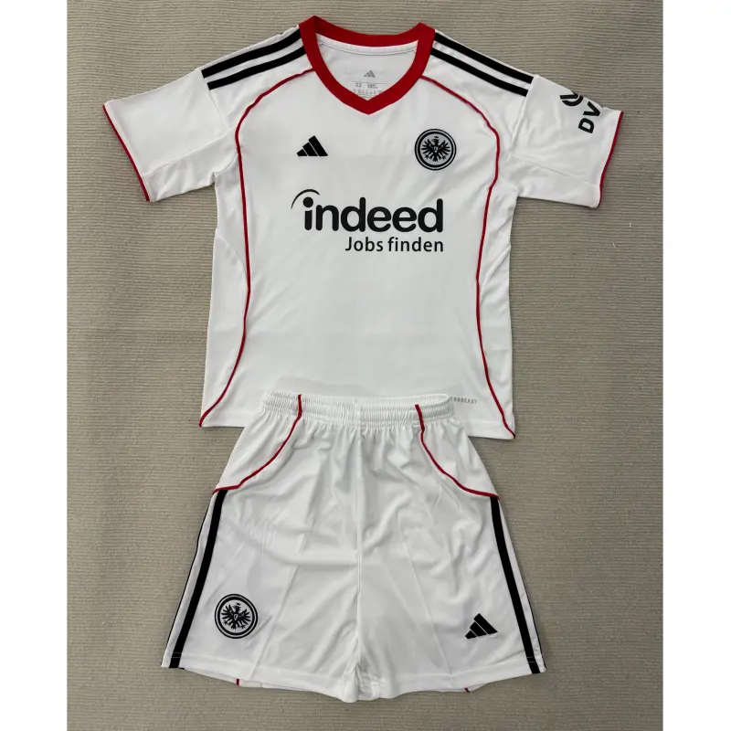 Camiseta Eintracht Fráncfort 2025/2026 Away Blanco