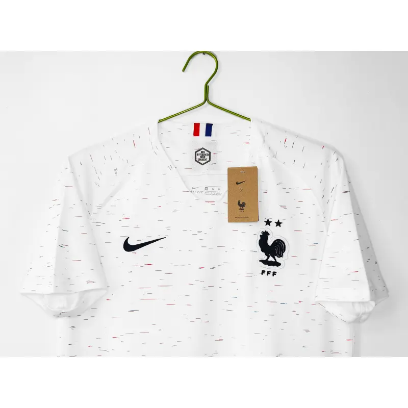 Camiseta Francia 2018 Away Retro Blanco