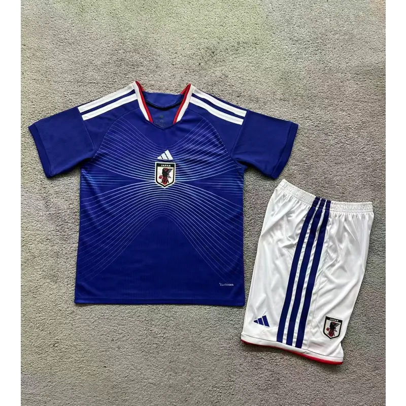 Camiseta Japón 2026 Home Azul Niño Kit