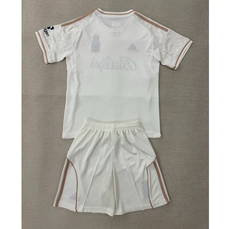 Camiseta Nottingham Forest 2025/2026 Away Blanco Niño Kit