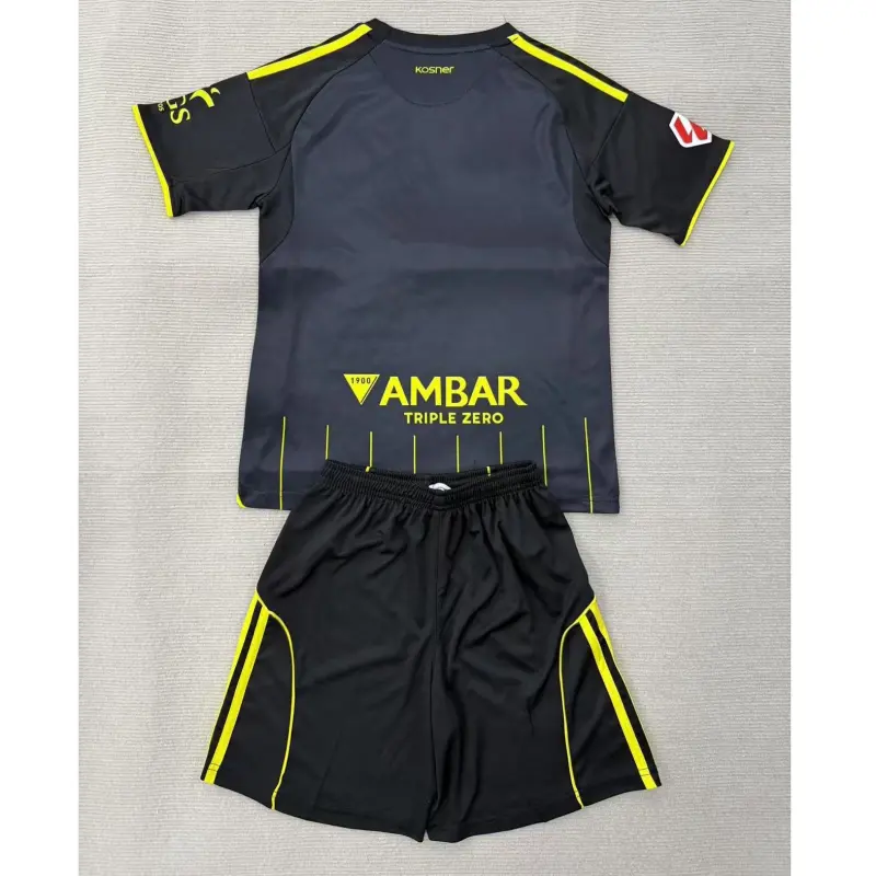 Camiseta Real Zaragoza 2025/2026 Away Negro