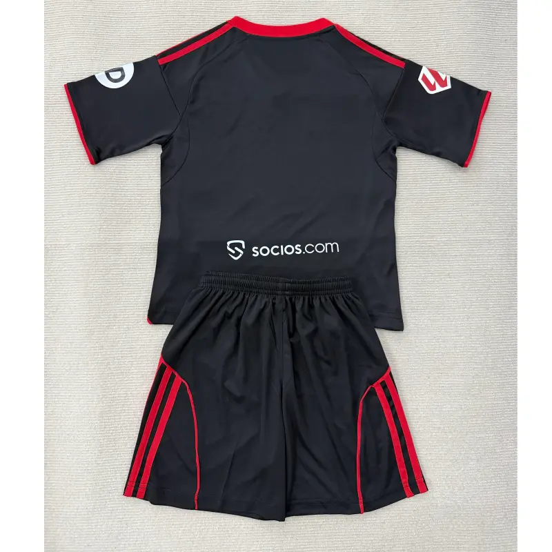 Camiseta Sevilla FC 2025/2026 Third Negro con Parche La Liga