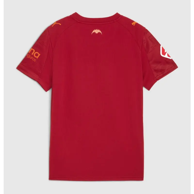 Camiseta Valencia 2025/2026 Away Rojo con Parche La Liga