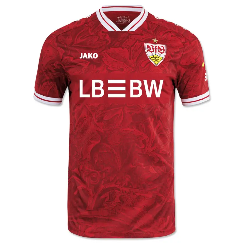 Camiseta VfB Stuttgart 2025/2026 Away Rojo