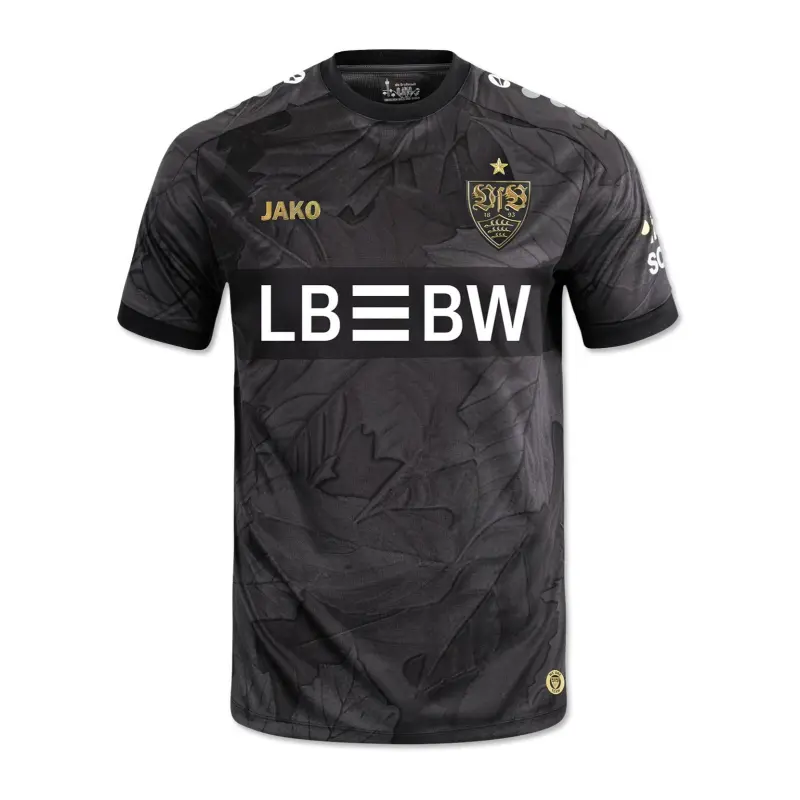 Camiseta VfB Stuttgart 2025/2026 Third Gris/Negro