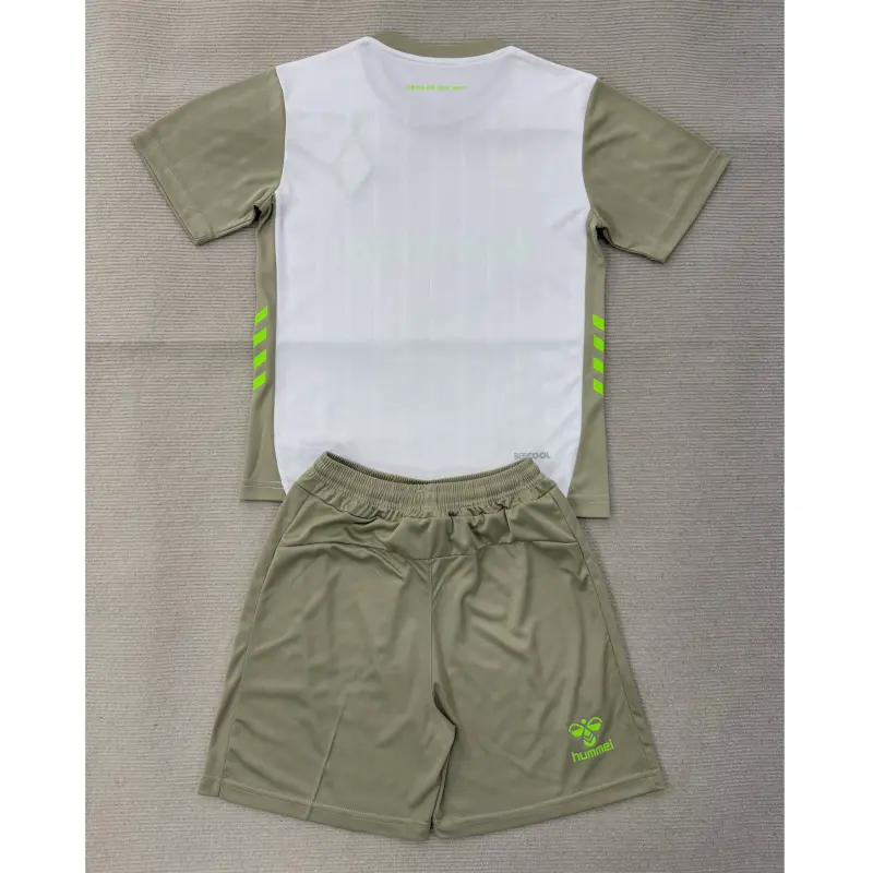 Camiseta Werder Bremen 2025/2026 Away Blanco/Gris Niño Kit