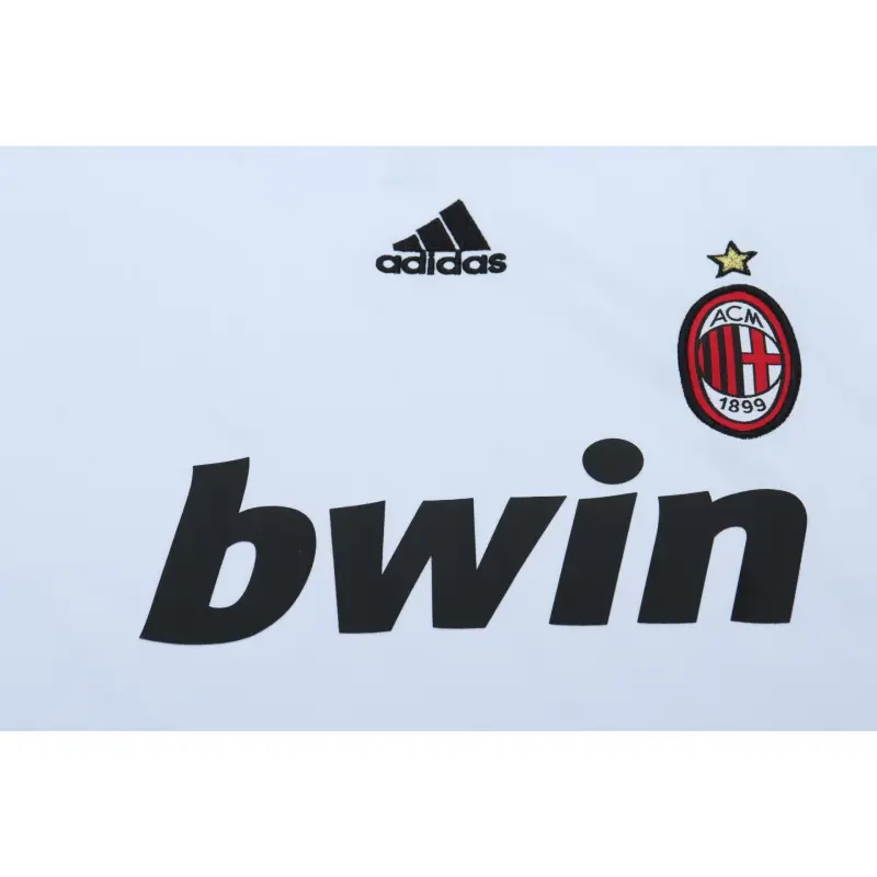 Camiseta AC Milan 2009/10 Away Retro Blanco Niño Kit