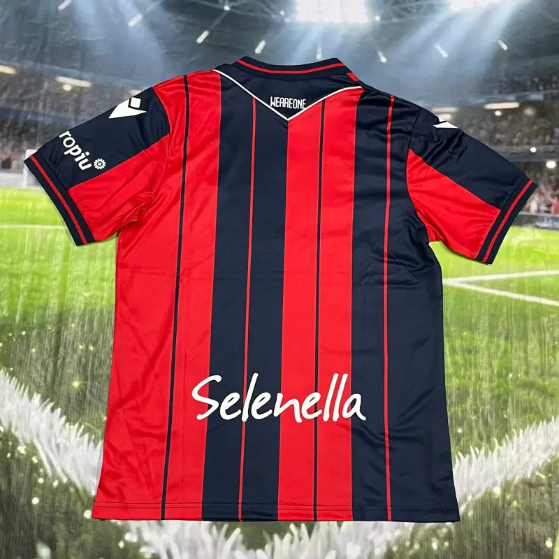 Camiseta Bologna 2025/2026 Home Rojo/Azul