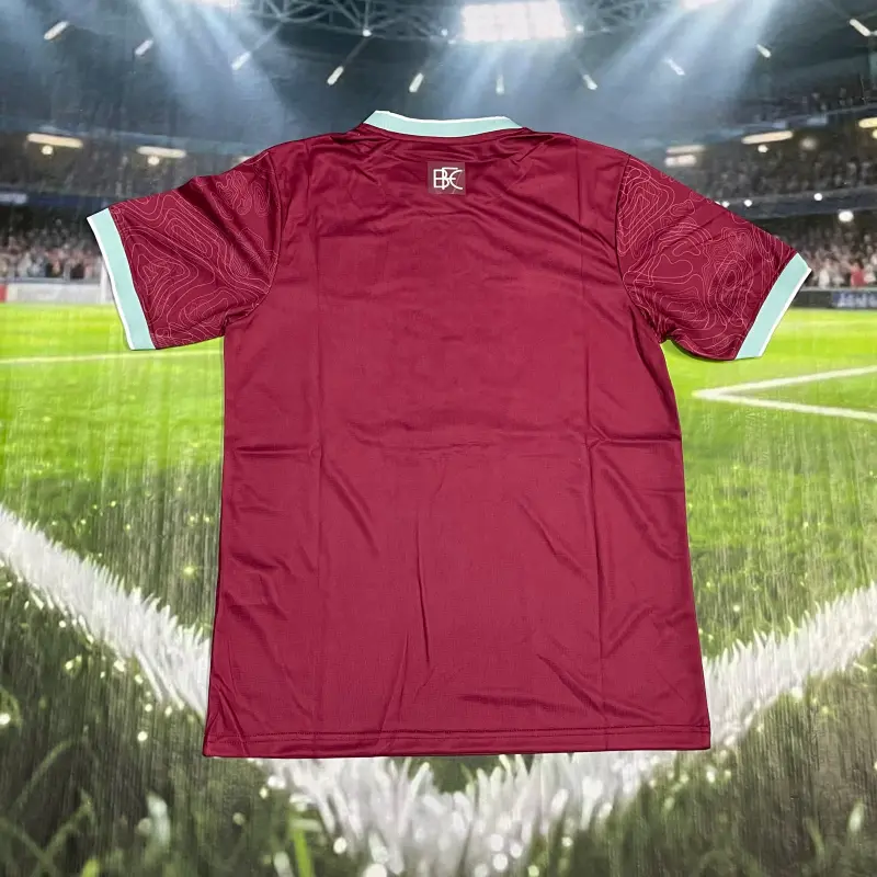 Camiseta Burnley FC 2025/2026 Home Borgoña