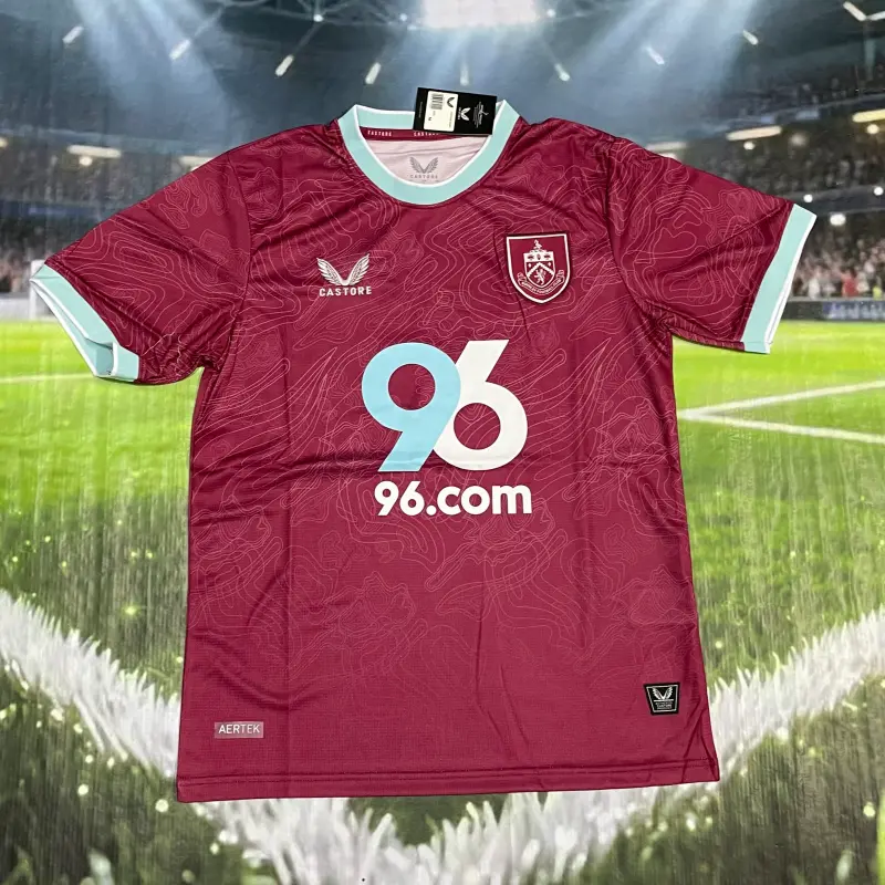 Camiseta Burnley FC 2025/2026 Home Borgoña