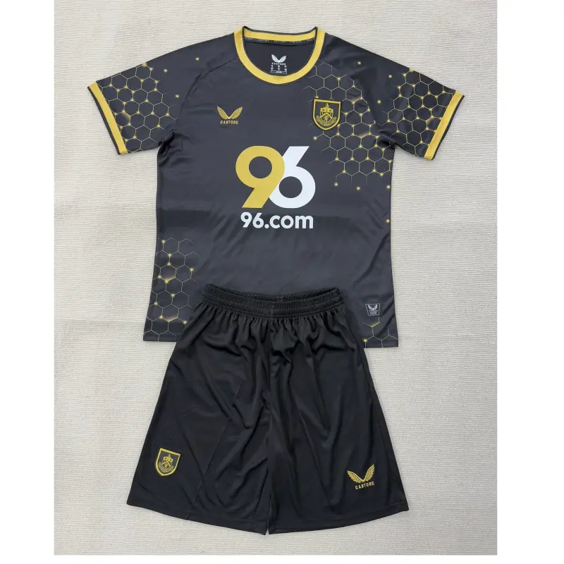 Camiseta Burnley FC 2025/2026 Third Negro