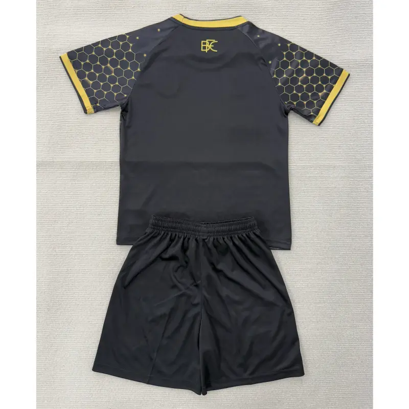 Camiseta Burnley FC 2025/2026 Third Negro Niño Kit