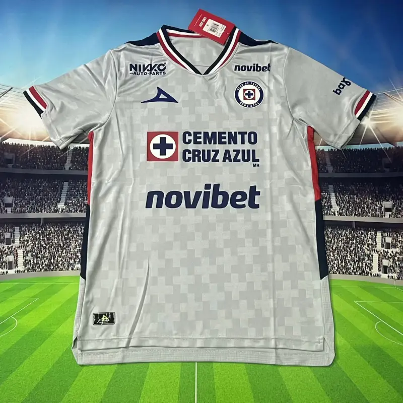 Camiseta Cruz Azul 2025/2026 Away Gris