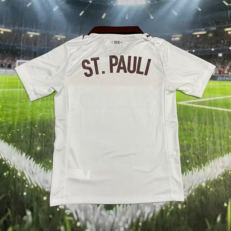 Camiseta FC St. Pauli 2025/2026 Away Blanco