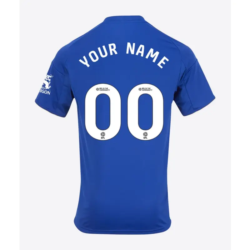 Camiseta Leicester City Home 2025/2026 Azul/Blanco