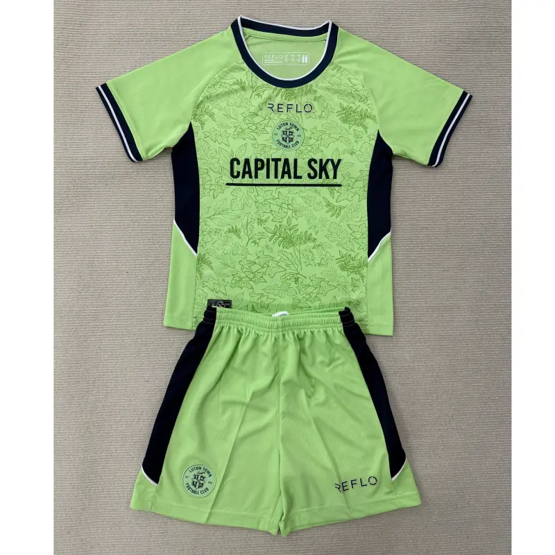 Camiseta Luton Town 2025/2026 Third Verde Niño Kit