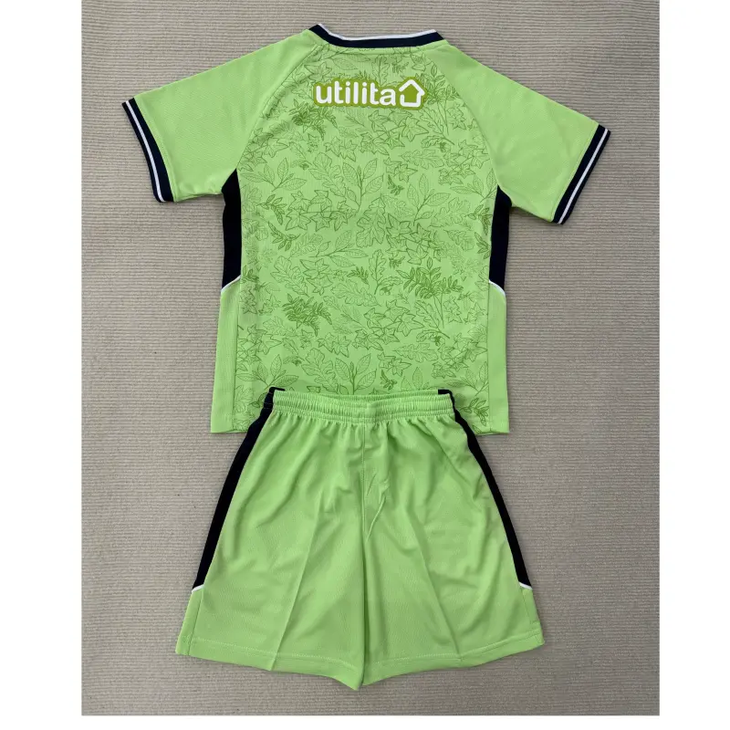 Camiseta Luton Town 2025/2026 Third Verde Niño Kit