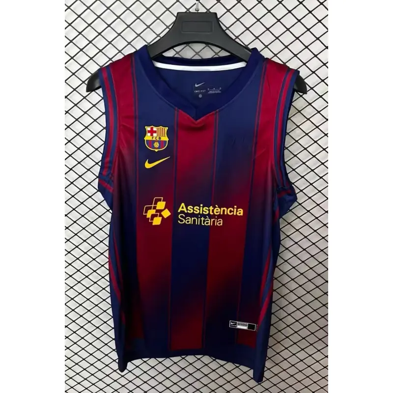 Camiseta Baloncesto Barcelona 2025/26 Home Rojo/Azul