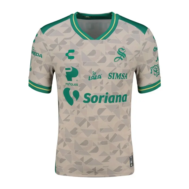 Camiseta Santos Laguna 2025/2026 Away Blanco/Verde