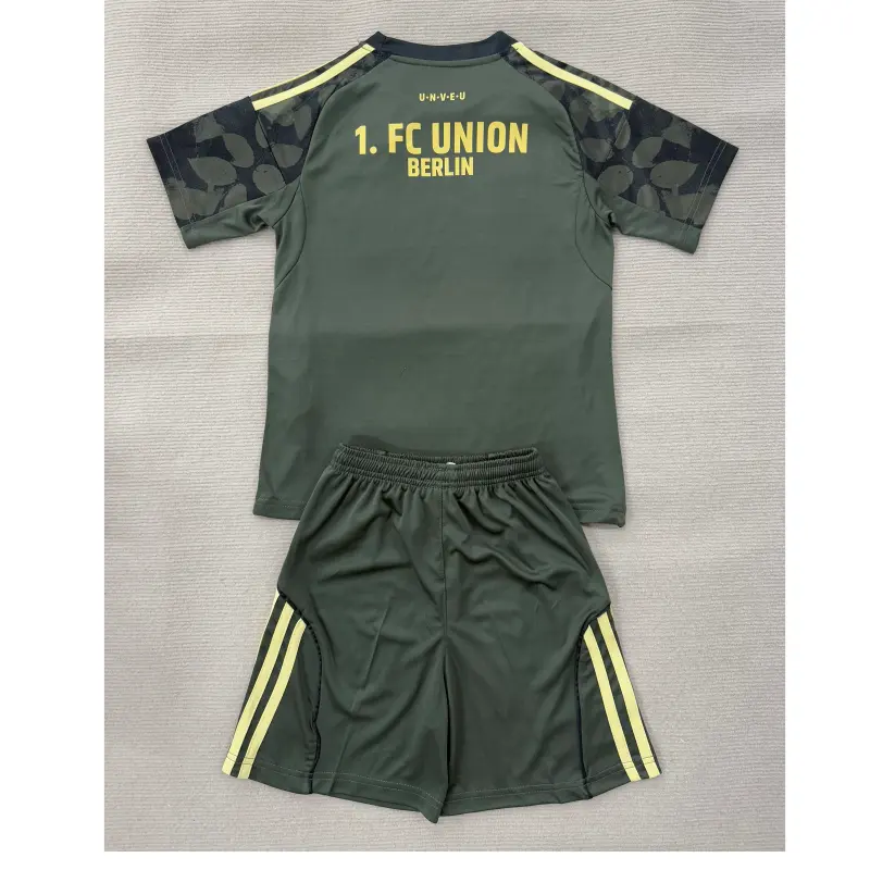 Camiseta Union Berlin 2025/2026 Away Negro Niño Kit