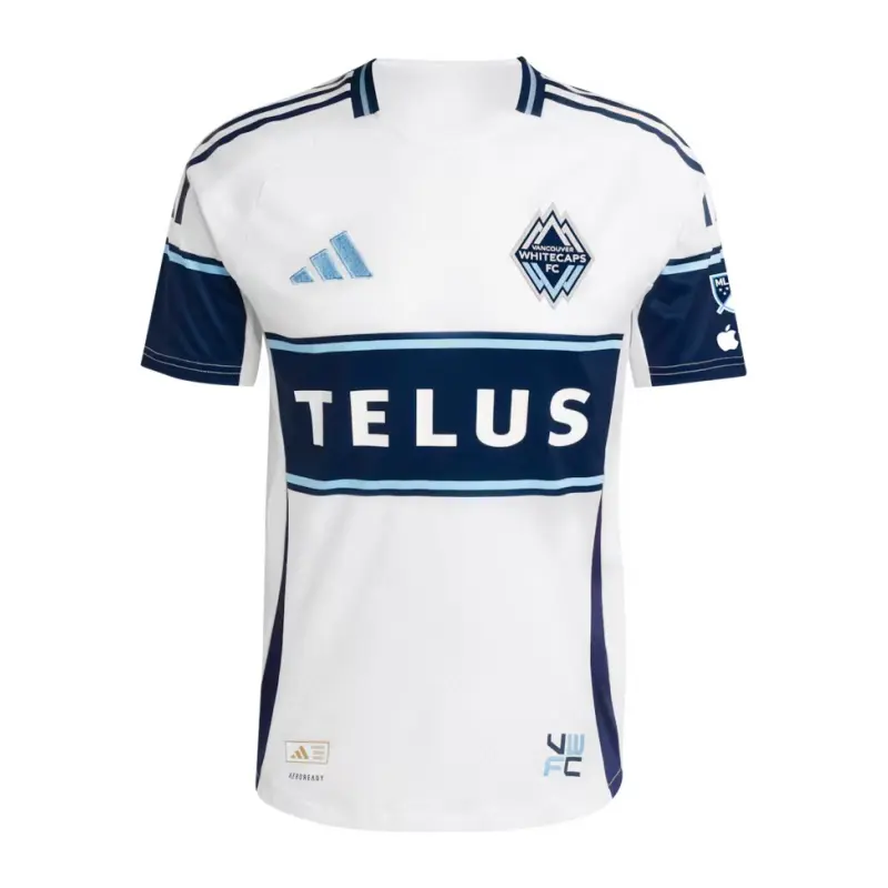 Camiseta Vancouver Whitecaps 2025/2026 Home Blanco