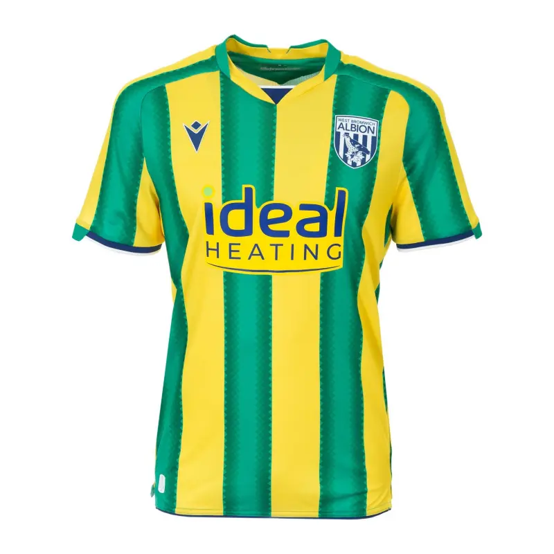 Camiseta West Bromwich Albion 2025/2026 Away Verde/Amarillo