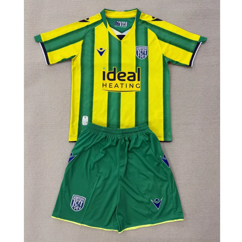 Camiseta West Bromwich Albion 2025/2026 Away Verde/Amarillo