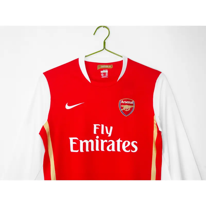 Camiseta Arsenal 2006/07 Home Retro ML Rojo