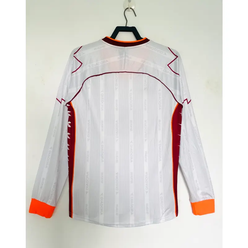 Camiseta AS Roma 1999/00 Away Retro ML Blanco