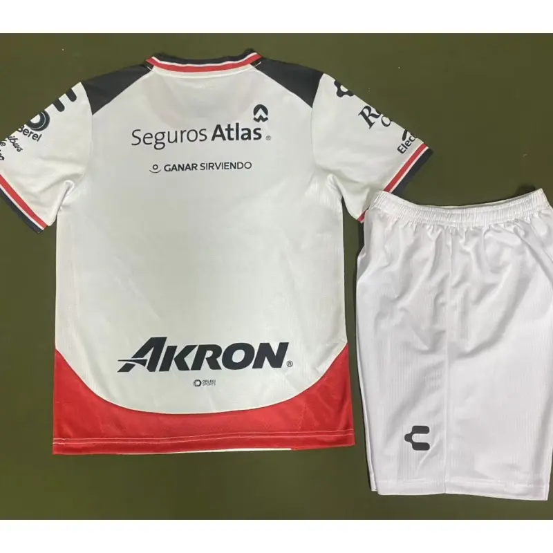 Camiseta Atlas FC 2025/2026 Away Blanco Niño Kit