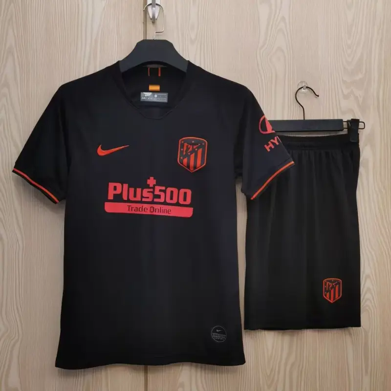 Camiseta Atlético de Madrid 2019/20 Away Retro Negro