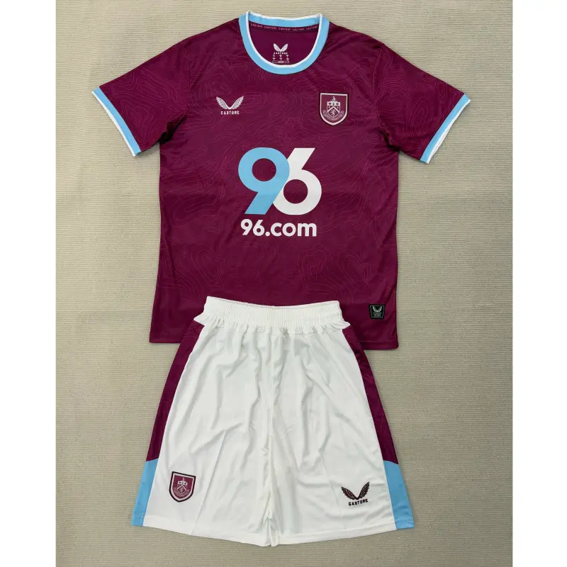 Camiseta Burnley FC 2025/2026 Home Borgoña