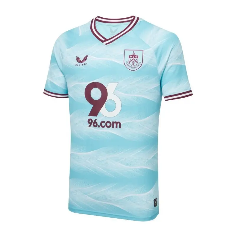 Camiseta Burnley FC 2025/2026 Away Azul Claro