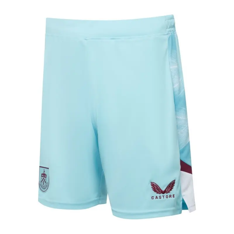 Camiseta Burnley FC 2025/2026 Away Azul Claro