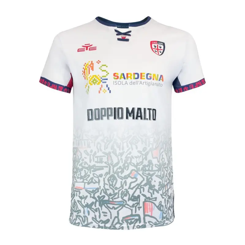 Camiseta Cagliari Calcio 2025/2026 Away Blanco