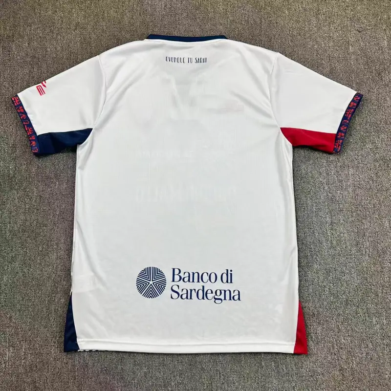 Camiseta Cagliari Calcio 2025/2026 Away Blanco