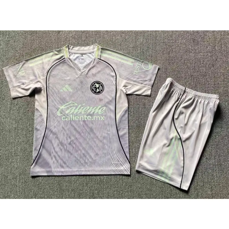 Camiseta Club América 2025/2026 Third Gris Niño Kit