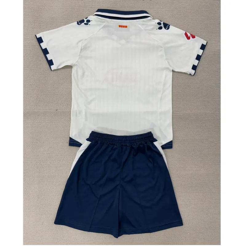 Camiseta Espanyol 2025/2026 Away Blanco Niño Kit