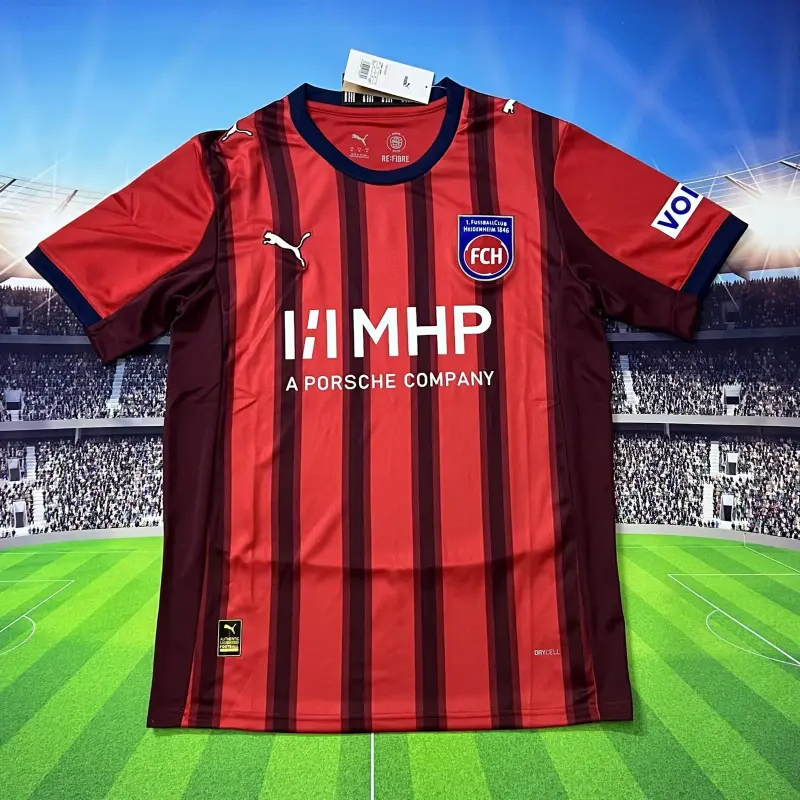 Camiseta FC Heidenheim 2025/2026 Home Rojo
