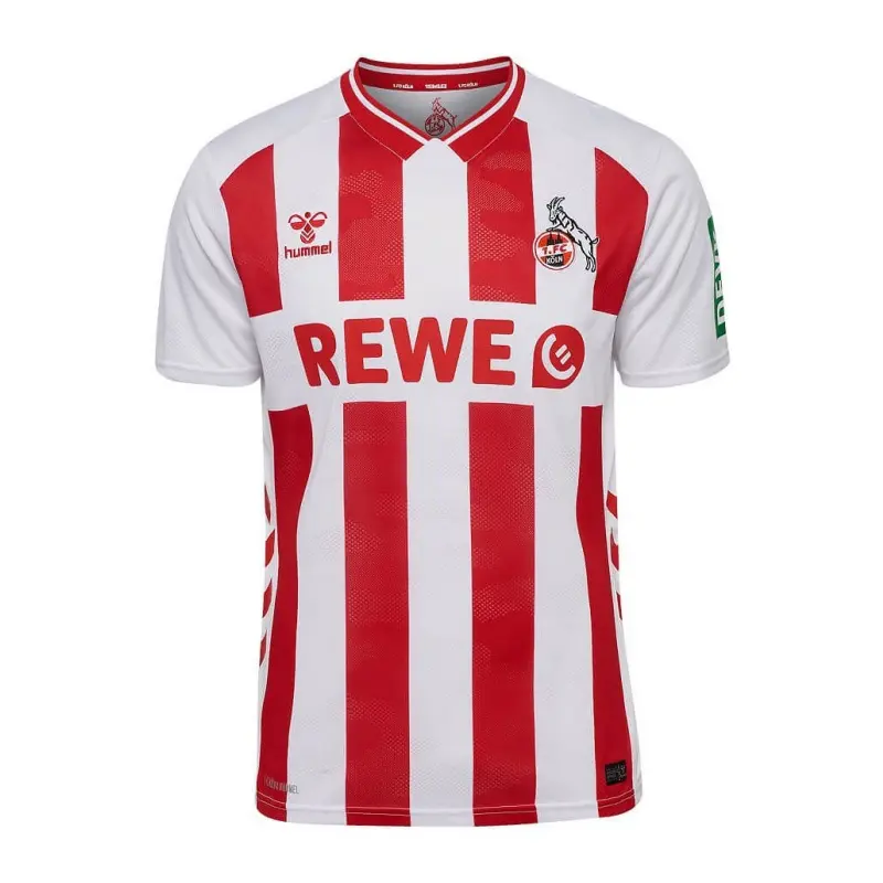 Camiseta FC Köln 2025/2026 Home Rojo/Blanco