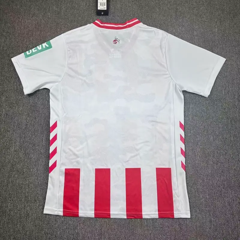 Camiseta FC Köln 2025/2026 Home Rojo/Blanco