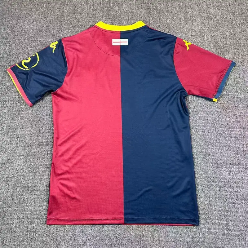 Camiseta Genoa CFC 2025/2026 Home Rojo/Azul