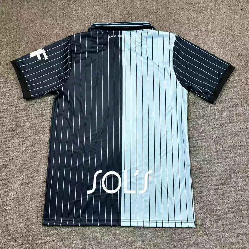 Camiseta Le Havre 2025/2026 Home Azul Marino/Azul Cielo
