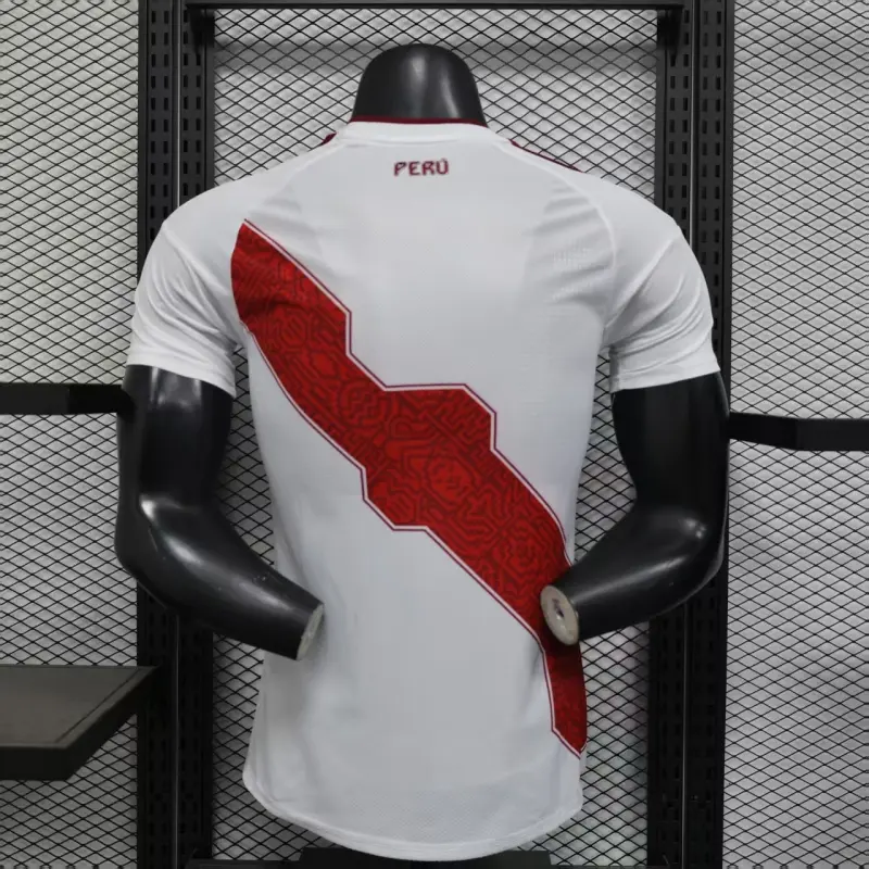 Camiseta Perú 2026 Home Blanco (EDICIÓN JUGADOR)