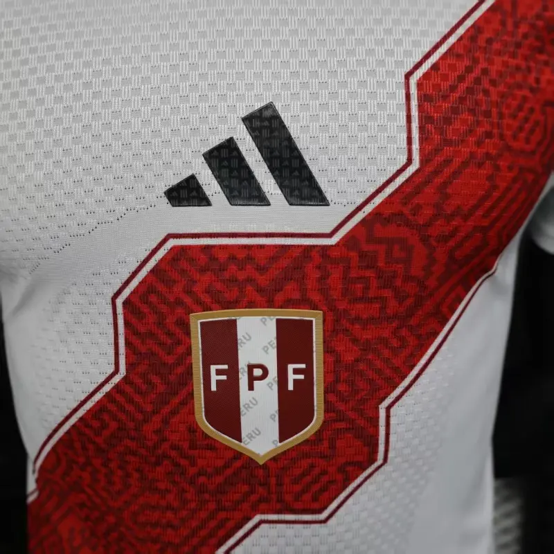 Camiseta Perú 2026 Home Blanco (EDICIÓN JUGADOR)