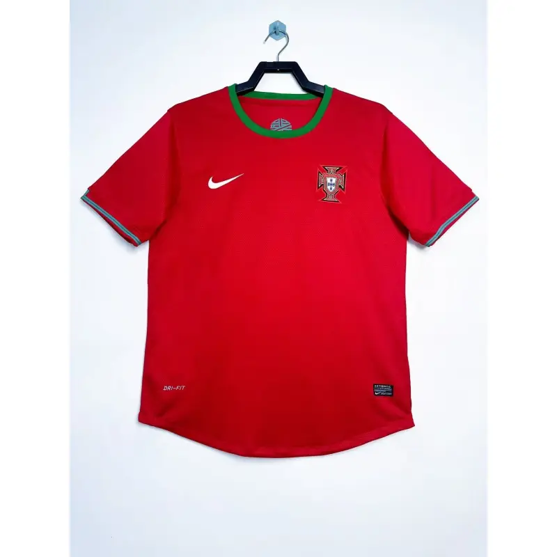 Camiseta Portugal 2012 Home Retro Rojo