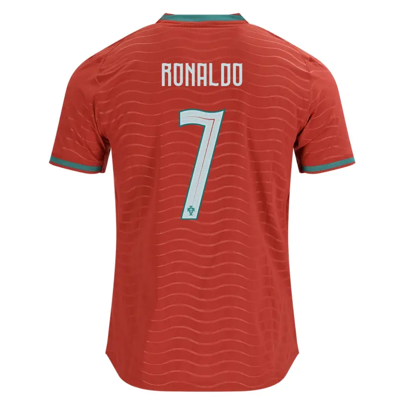 Camiseta Ronaldo 7 Portugal 2026 Home Mundial Rojo
